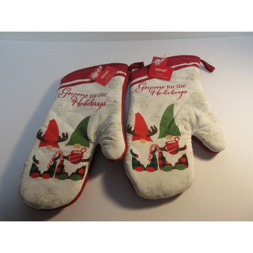 Christmas Gnomes 4 Pc kitchen set